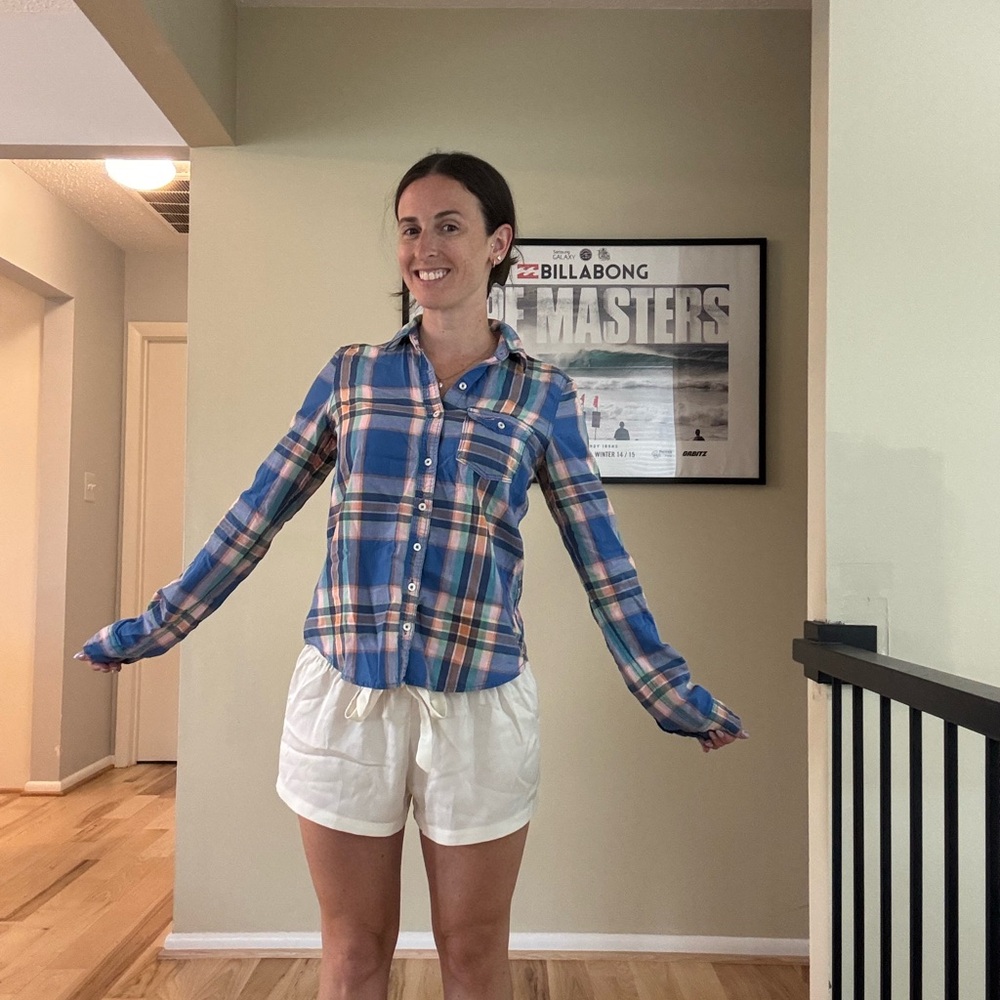 Billabong Multicolor Plaid Shirt